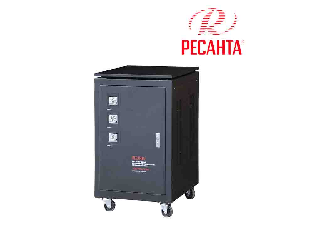 Стабилизатор напряжения Ресанта <br> АСН-80000 3-ЭМ <br> <span style="color: #888;">код: 232934