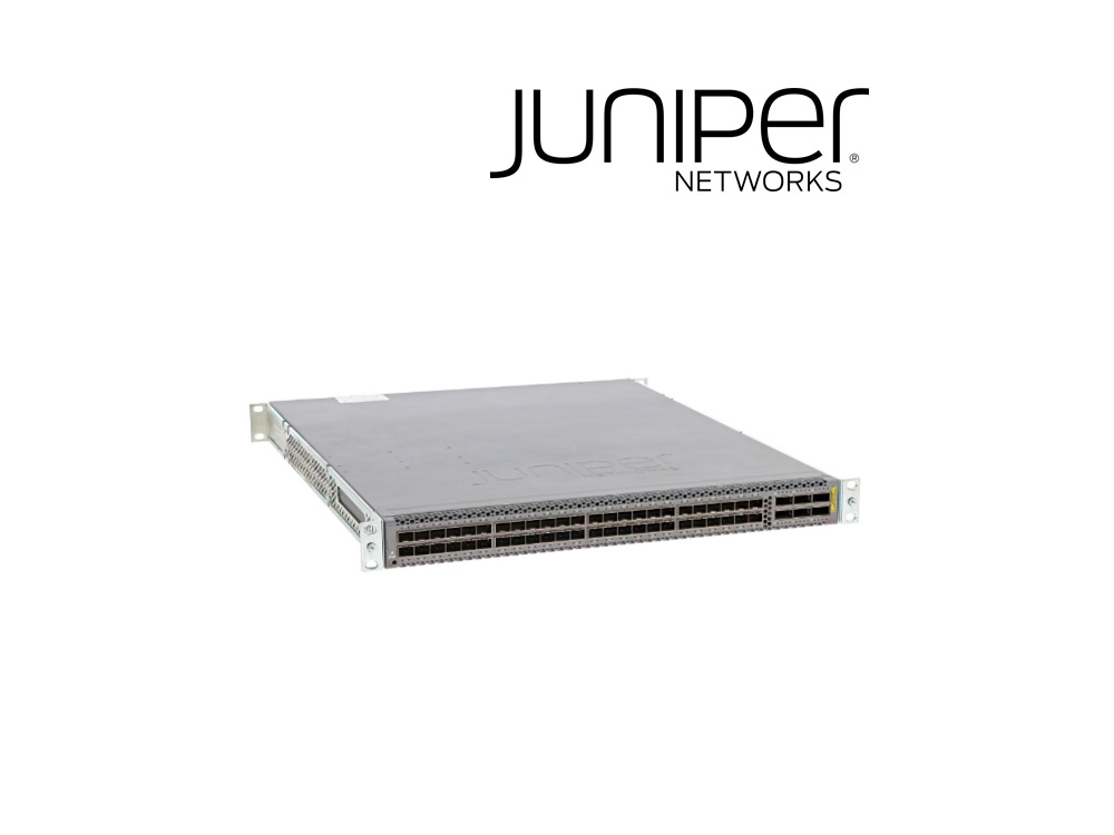 Juniper QFX5120-48T-AFO 48×10GbE RJ-45, 6×100GbE QSFP28, 1U, AC <br> <span style="color: #888;">код: 235753