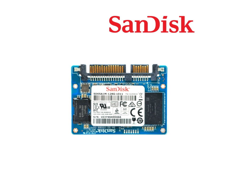 SSD накопитель SanDisk X110 64GB Half-Slim SATA (SD6SA1M-064G) <br> <span style="color: #888;">код: 234795